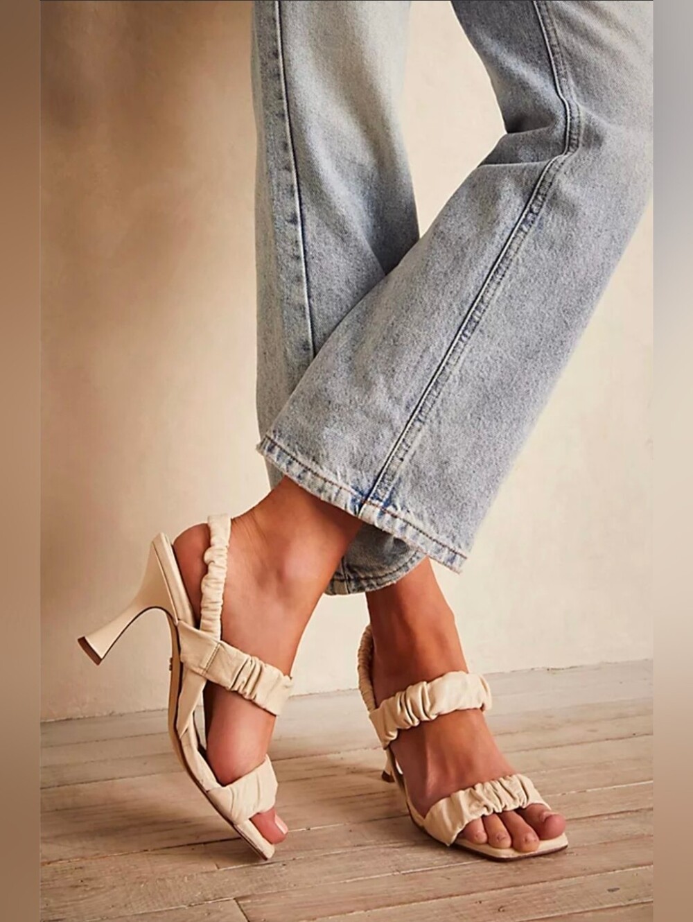 Sam Edelman Marlena Padded Strap Heel Size 7